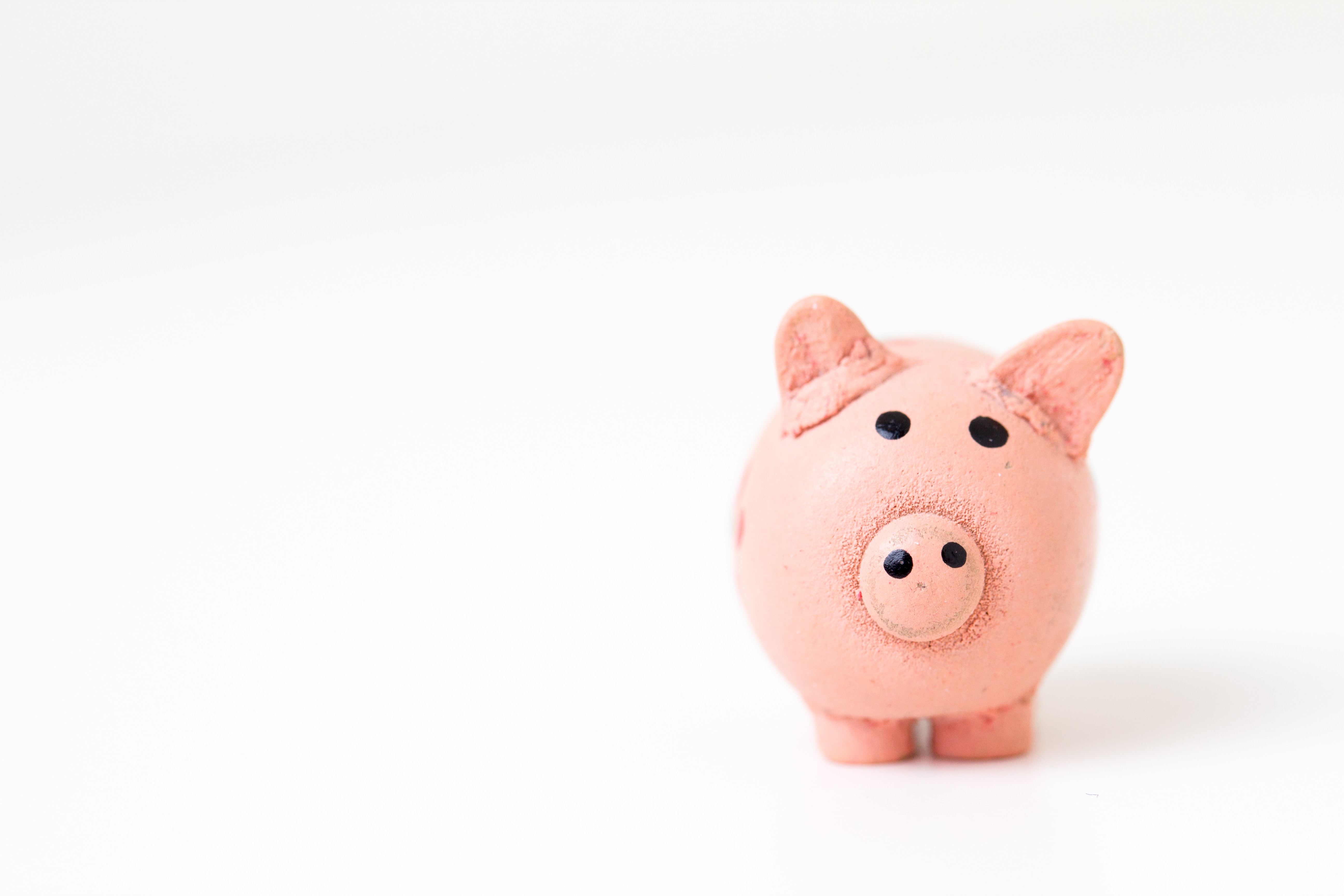 Photo by Fabian Blank - Piggy Bank on White Background | Personal Finance for Entrepreneurs